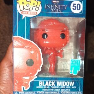 NIB Marvel Funko Pop! Art Series Black Widow